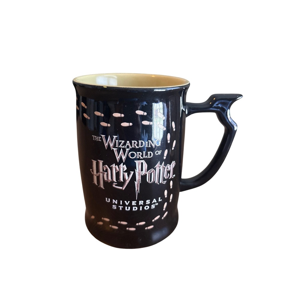 Universal Studios Warner Bro Marauders Map Heat Reactive Harry Potter Coffee Mug